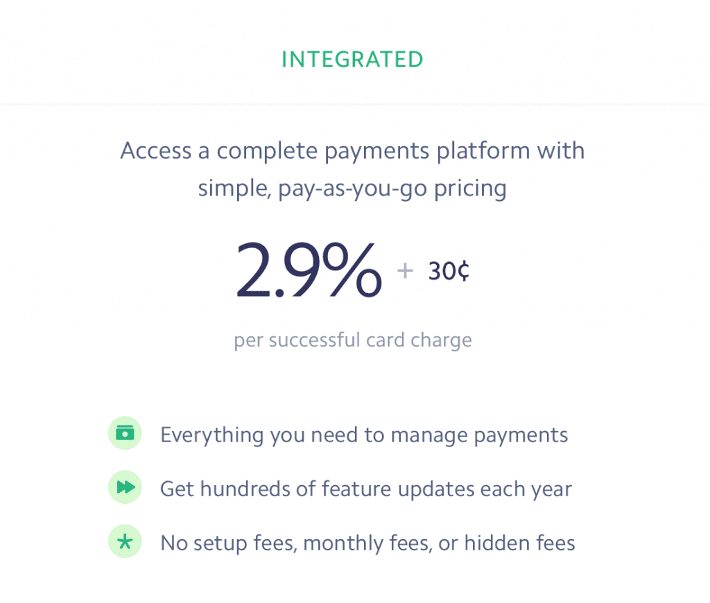 Stripe pricing fees