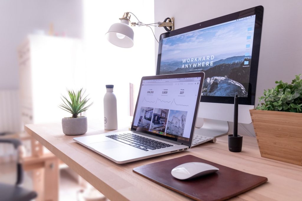 computers on the table