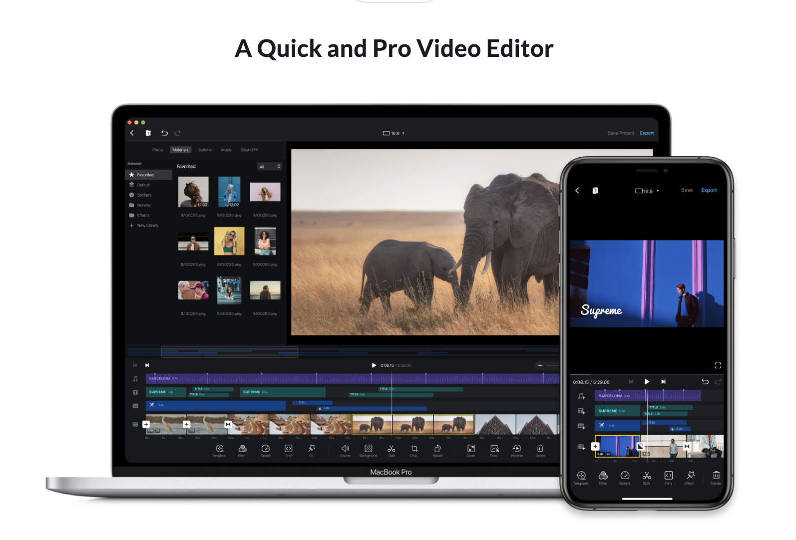 how to speed up existing video for instagram reels with VN video editor